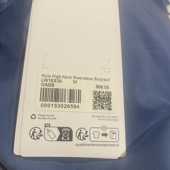 Wundermost Ultra-Soft Nulu High-Neck Sleeveless Bodysuit - Picture 7 of 7